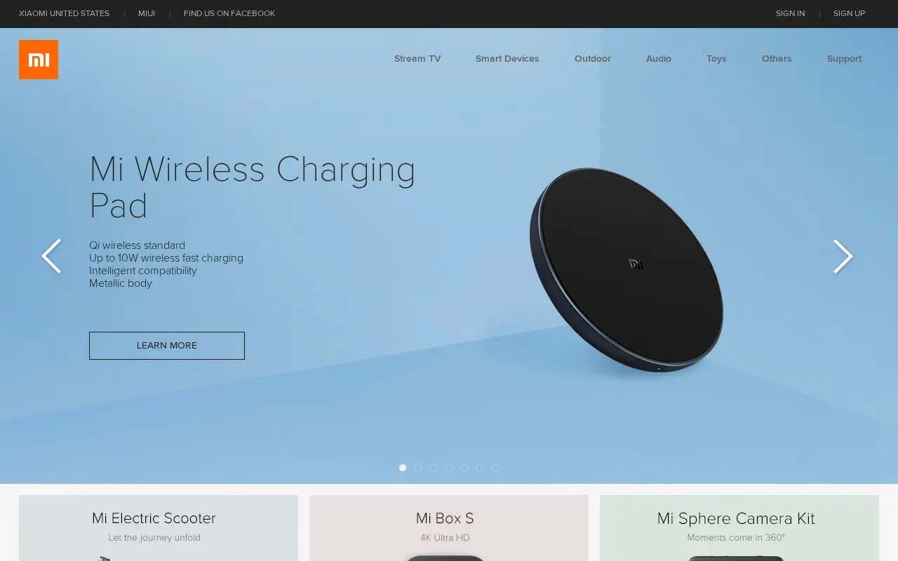 mi.com in 2019
