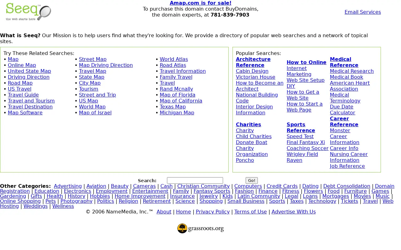 amap.com in 2006