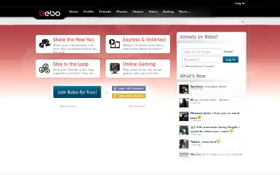 bebo.com in 2011