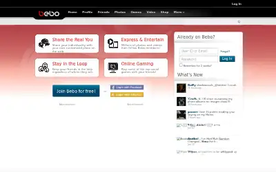 bebo.com in 2013
