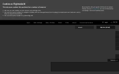 flightradar24.com in 2018