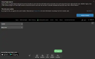 flightradar24.com in 2022