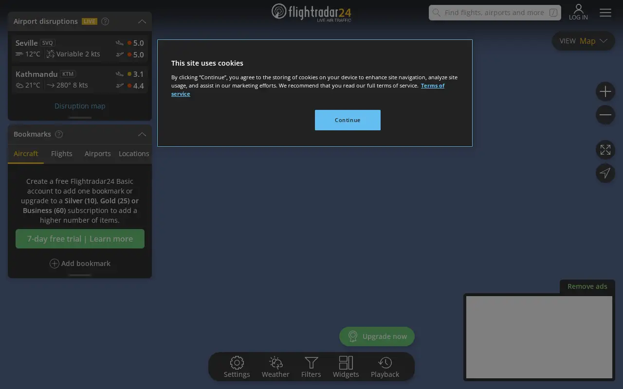 flightradar24.com in 2024