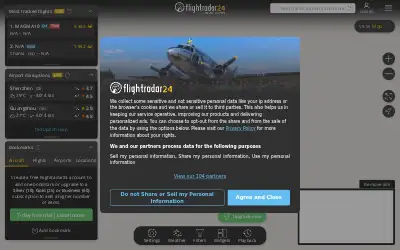flightradar24.com in 2025
