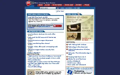 zdnet.com in 2005