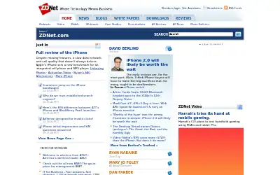 zdnet.com in 2007