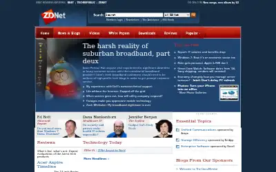 zdnet.com in 2009