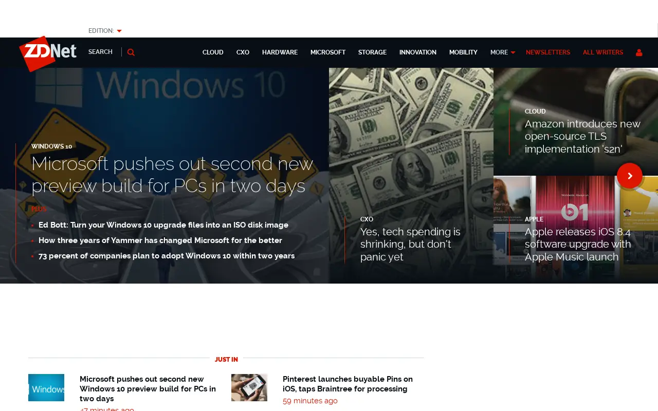 zdnet.com in 2015