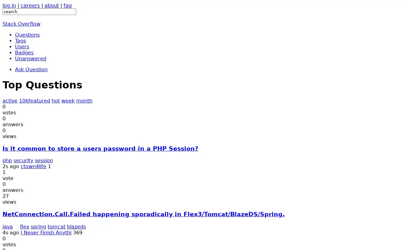 stackoverflow.com in 2010