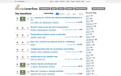 stackoverflow.com in 2011