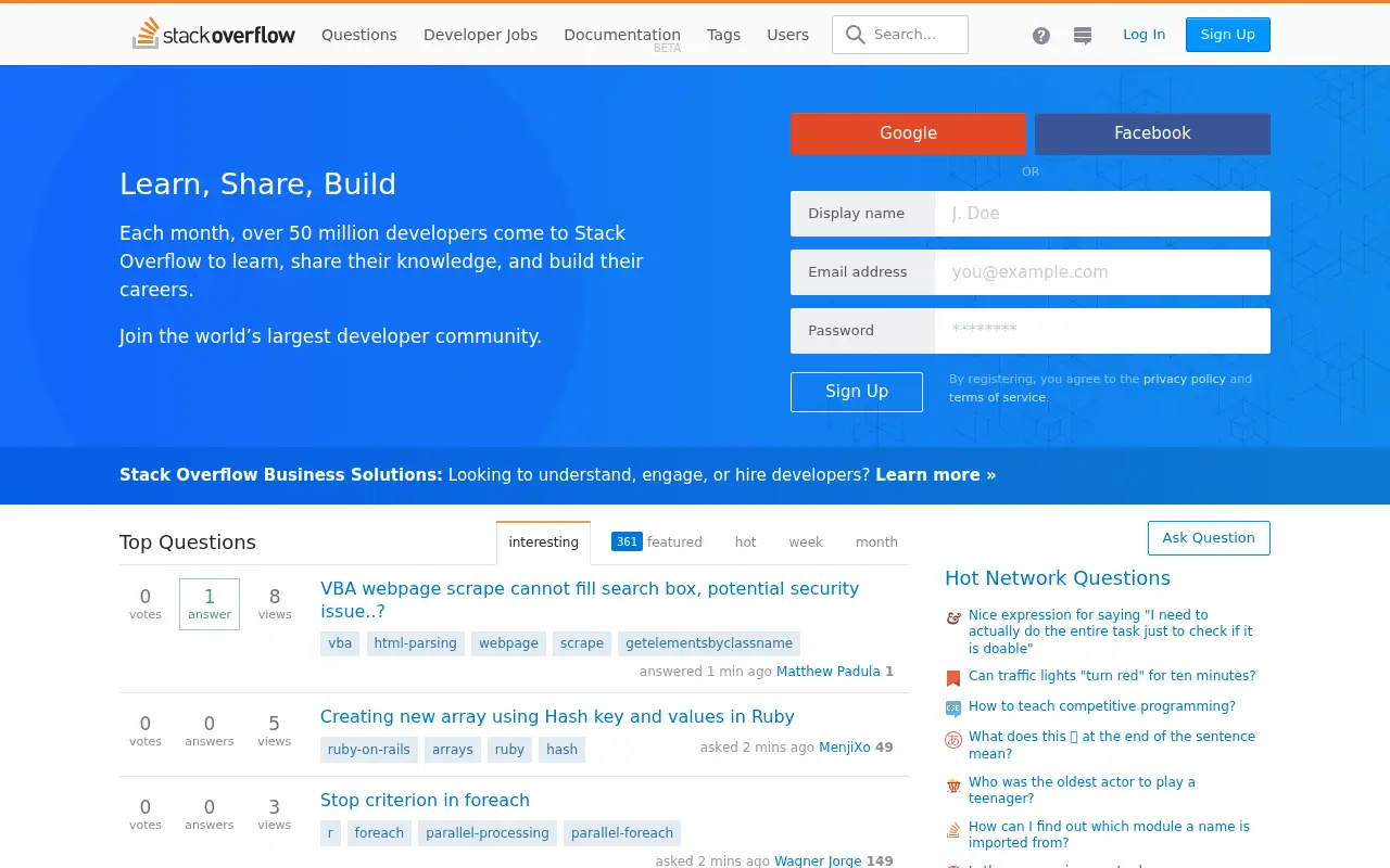 stackoverflow.com in 2017