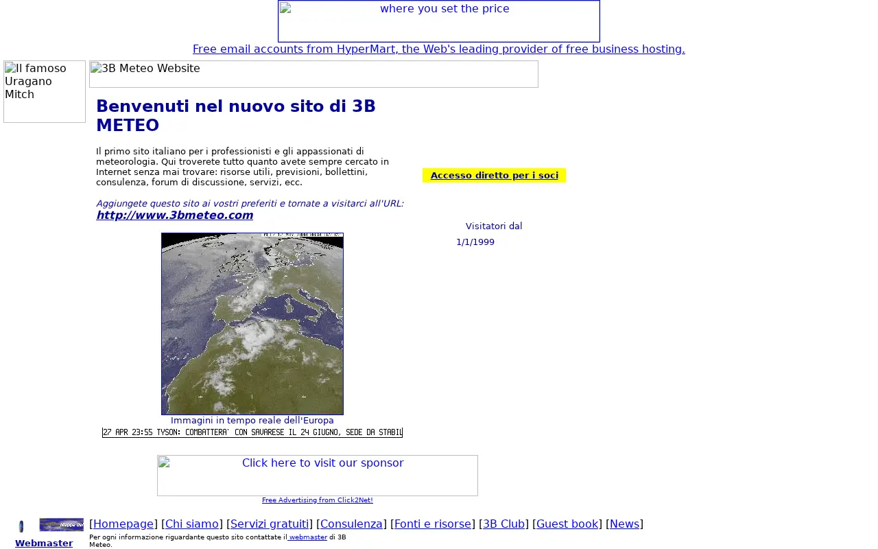 3bmeteo.com in 2000
