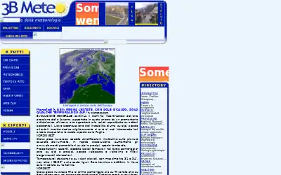 3bmeteo.com in 2001