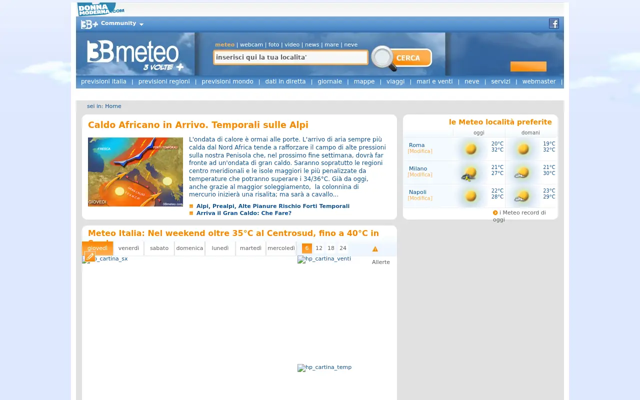 3bmeteo.com in 2011