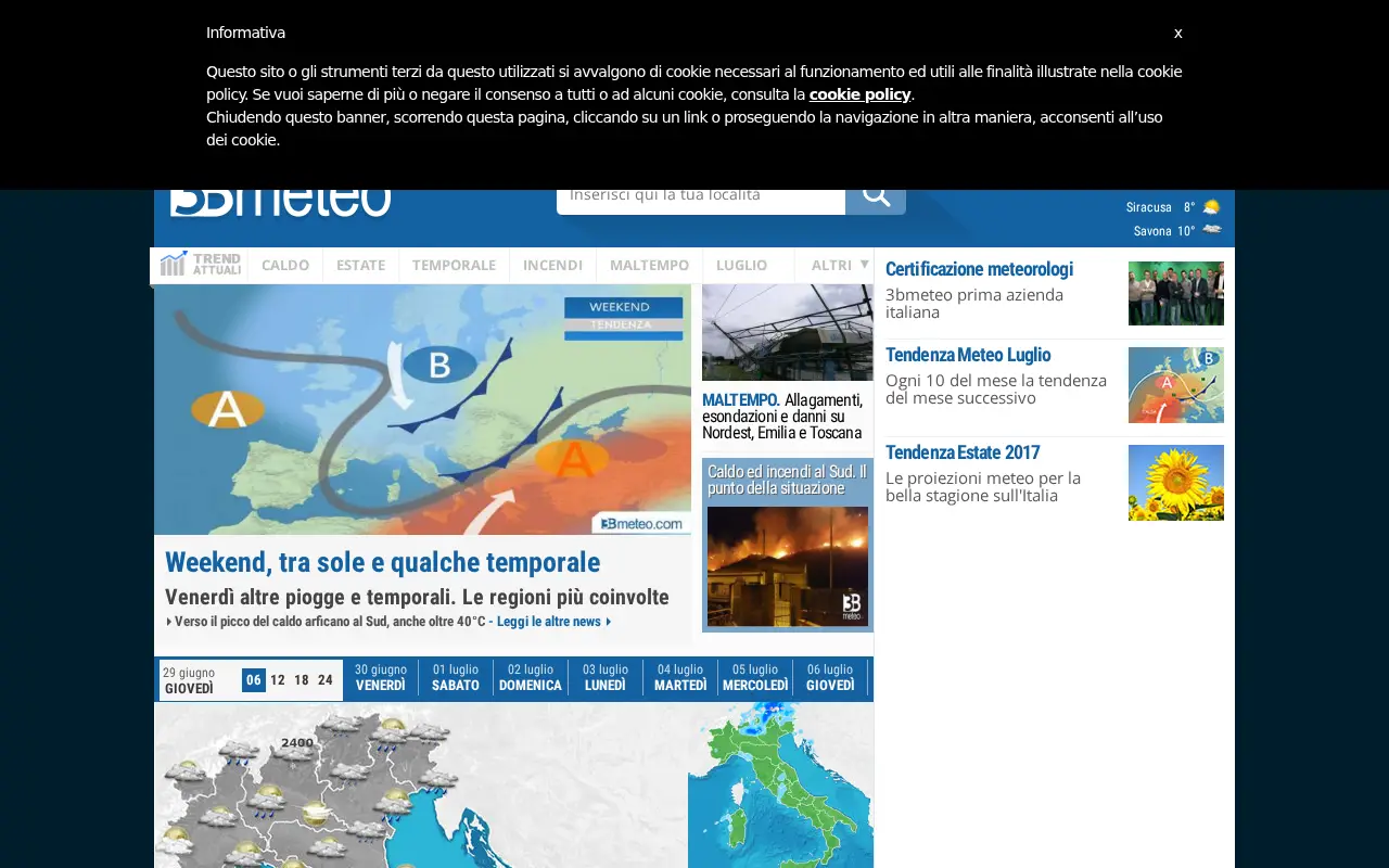 3bmeteo.com in 2017