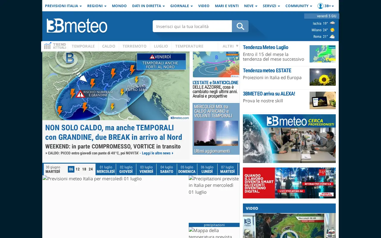 3bmeteo.com in 2020