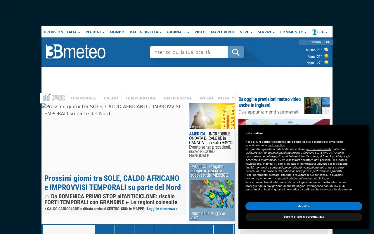 3bmeteo.com in 2021