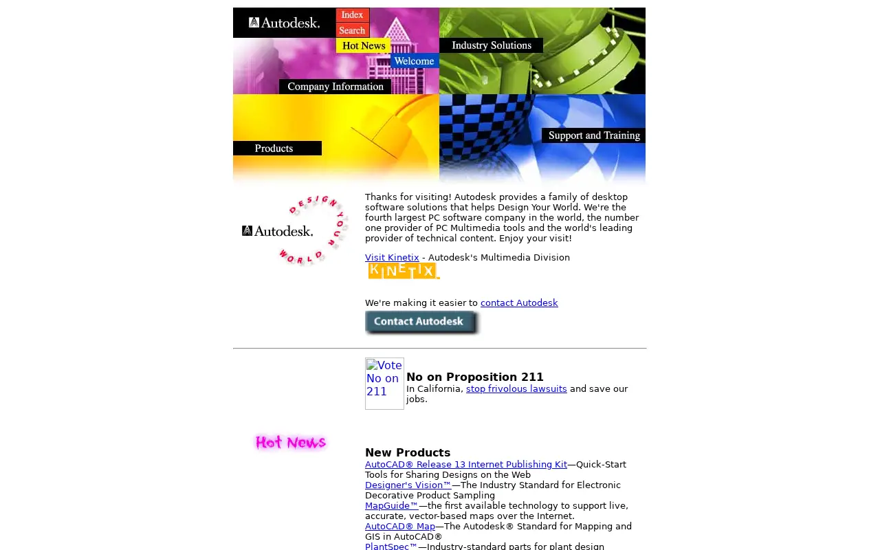 autodesk.com in 1996