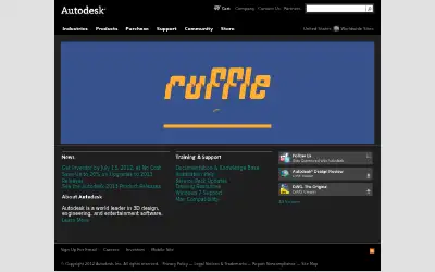 autodesk.com in 2012