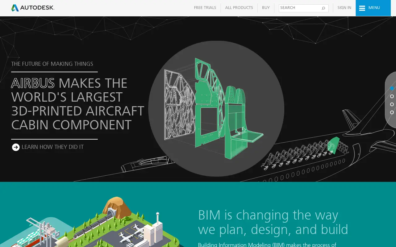 autodesk.com in 2016