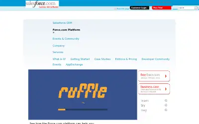 force.com in 2009