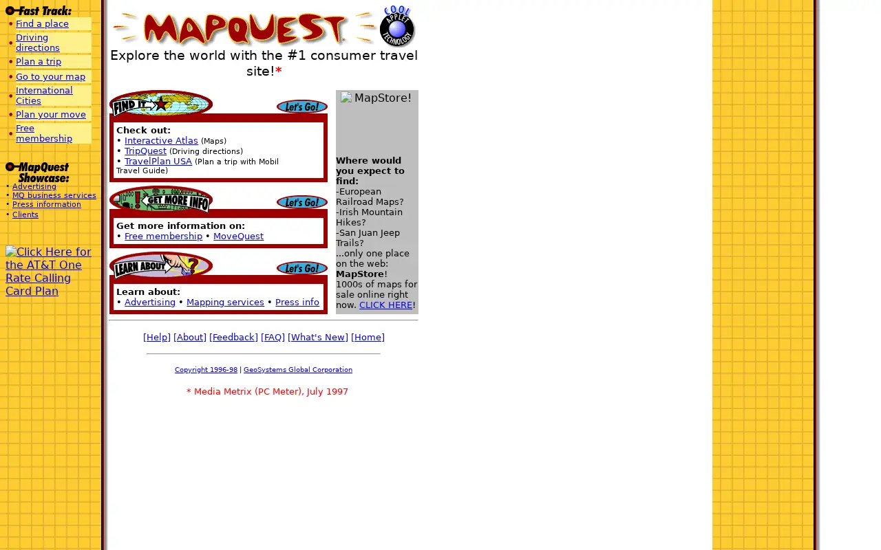 mapquest.com in 1998