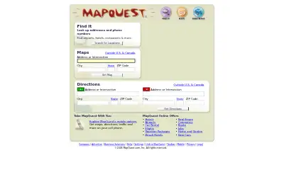 mapquest.com in 2005