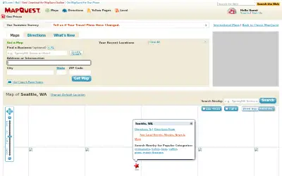 mapquest.com in 2009