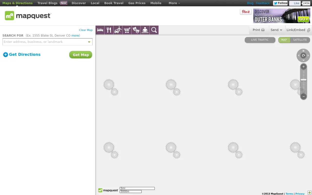 mapquest.com in 2013