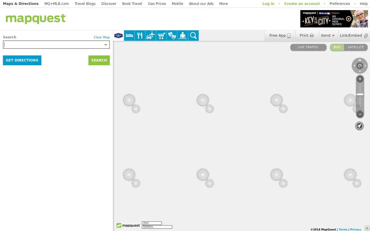 mapquest.com in 2014