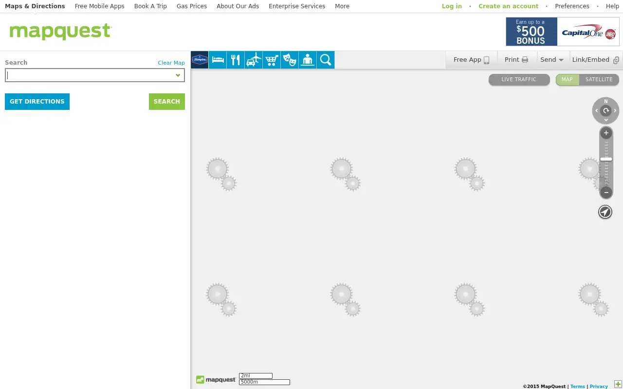 mapquest.com in 2015