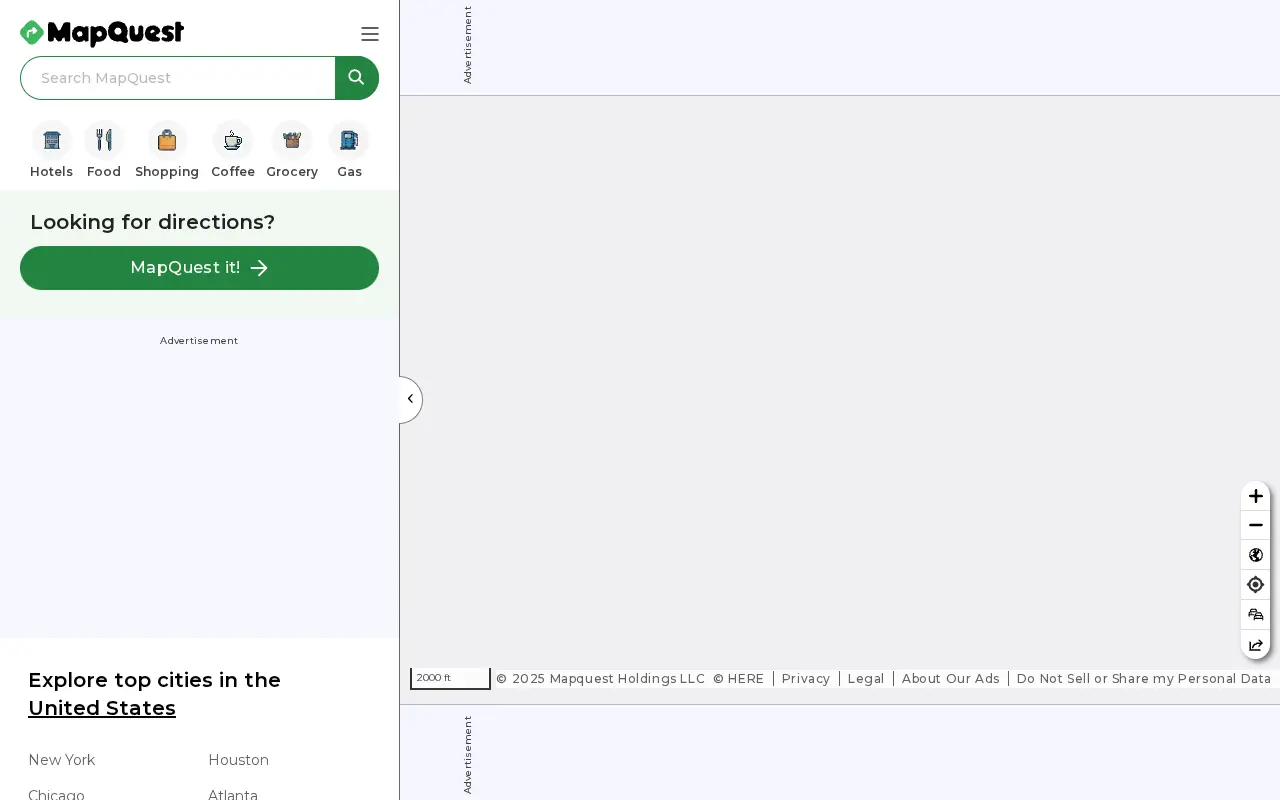 mapquest.com in 2025