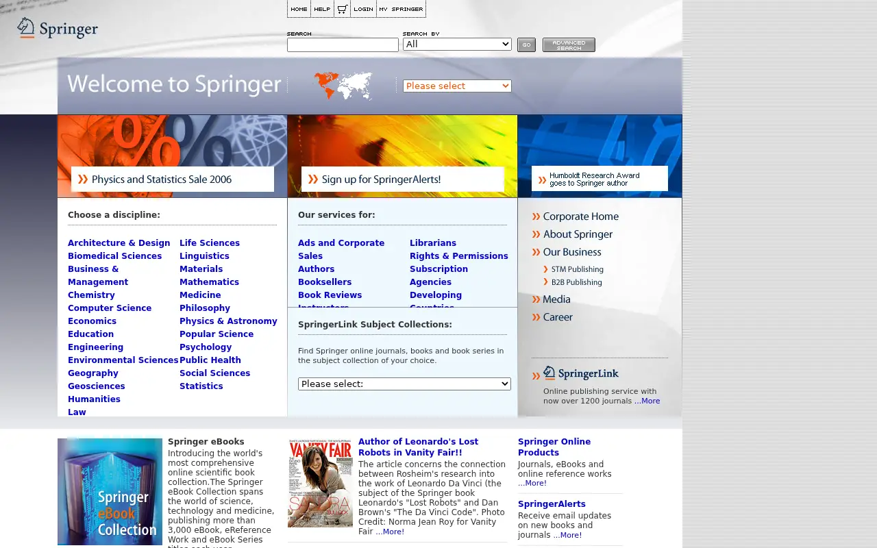 springer.com on June 30, 2006
