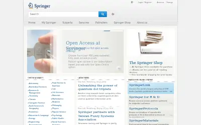 springer.com in 2014