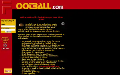 football.com in 1998