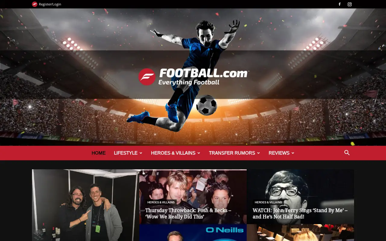 football.com in 2017