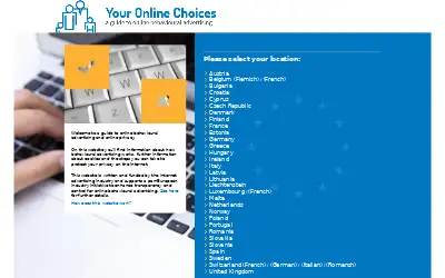 youronlinechoices.com in 2014