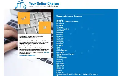 youronlinechoices.com in 2017