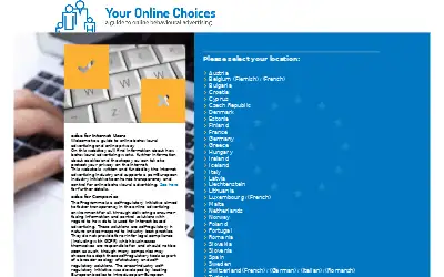 youronlinechoices.com in 2020
