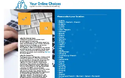 youronlinechoices.com in 2022