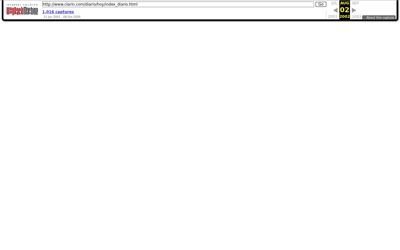 clarin.com in 2002