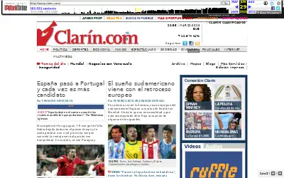 clarin.com in 2010