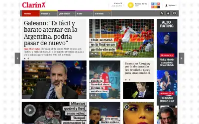 clarin.com in 2015