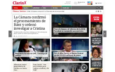 clarin.com in 2016