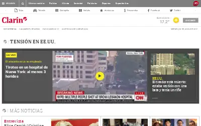 clarin.com in 2017