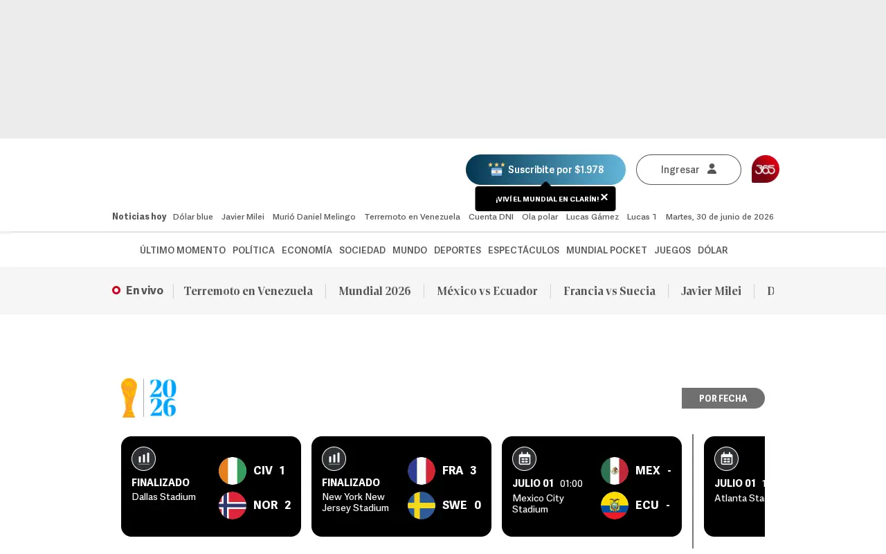 clarin.com in 2026