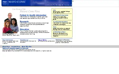 mayoclinic.org in 2001