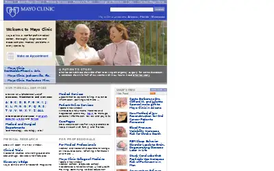 mayoclinic.org in 2006