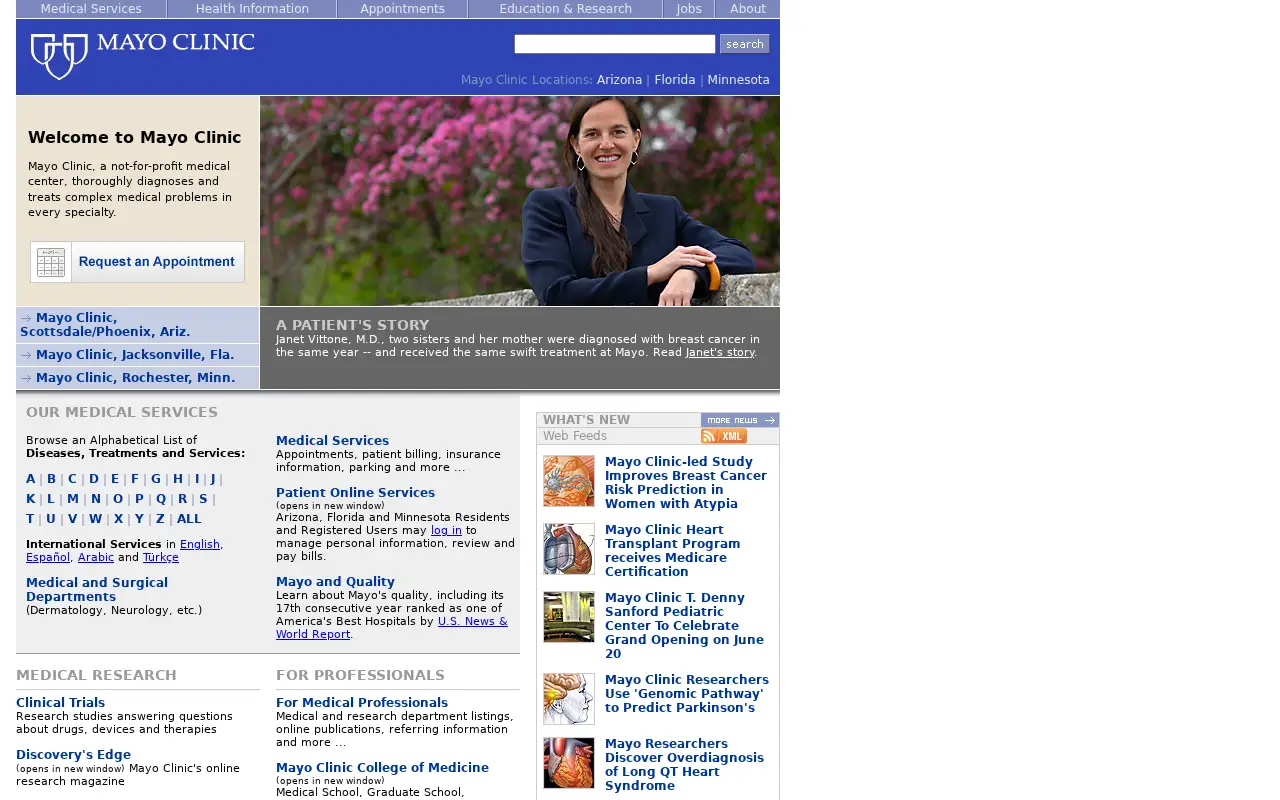 mayoclinic.org on June 30, 2007