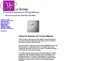 wisehosting.com in 2001